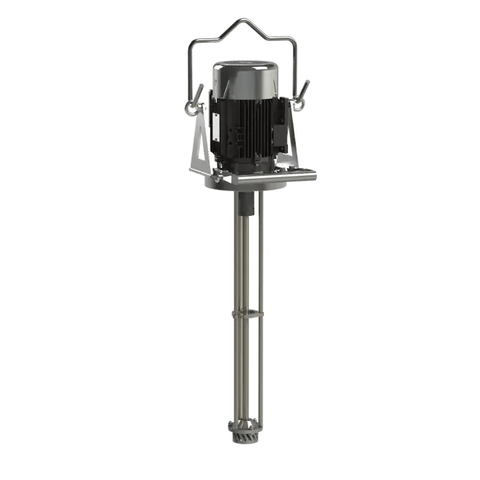 MXD Process Hanging High Shear Batch Rotor Stator Mixer 2.5in BRS